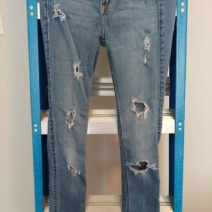 Hollister blue jeans